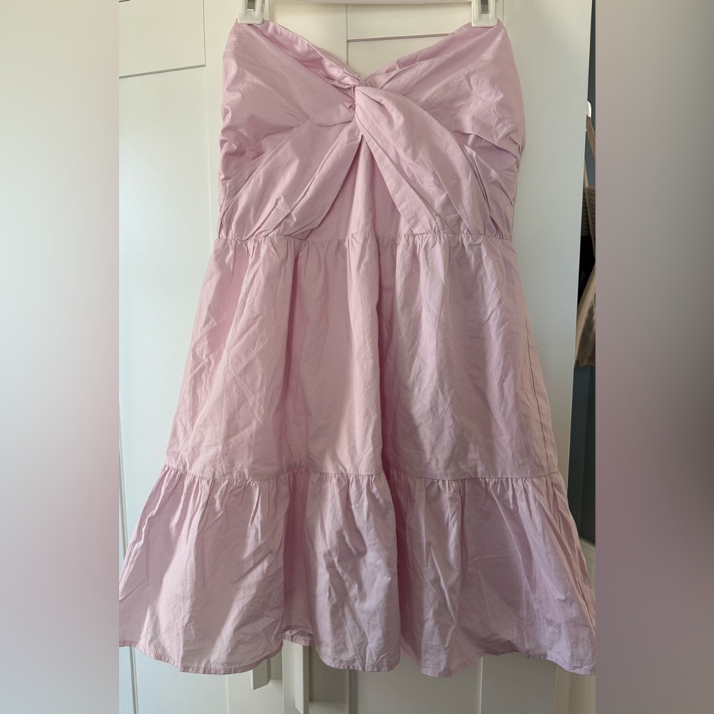 All in Favor strapless dress. Lavender. XL NWT